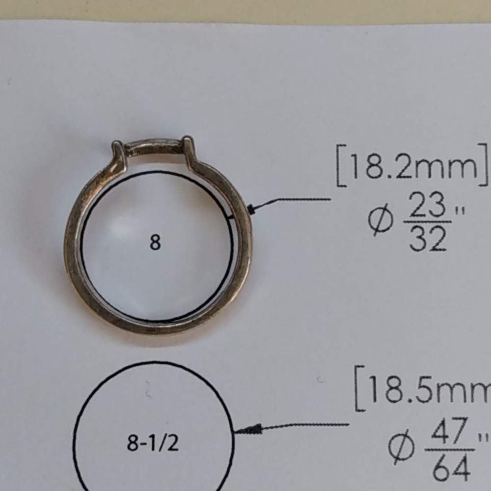 Sterling Silver Ring Enhancer - image 2